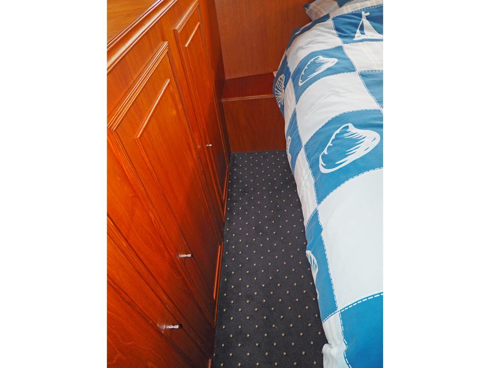 Achterkajuit, Accommodatie